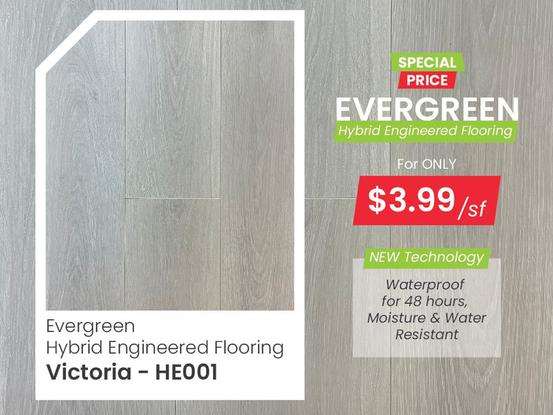 Evergreen Hybrid Engineered Victoria Evergreen Hardwood Floors INC