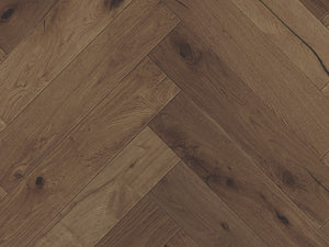 Artisan Home European Oak Pulpis Brown Herringbone