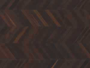 Chevron Smoked Oak Rustic Herringbone